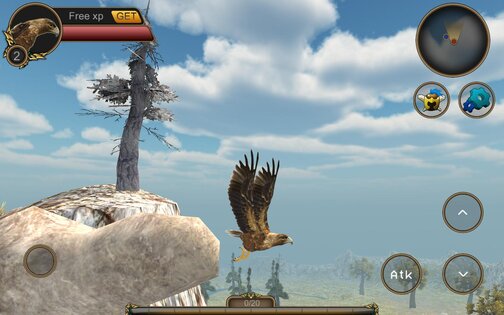 Eagle Bird Simulator 2.0. Скриншот 4