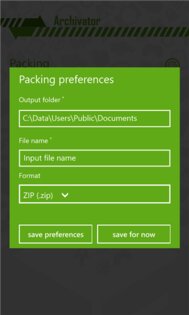 7z-ZIP-RAR. Скриншот 2