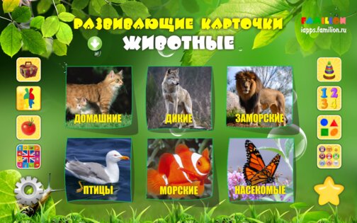 Развивающие карточки для детей 1.0.1. Скриншот 15