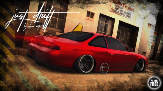 Just Drift Max 1.6.2. Скриншот 1