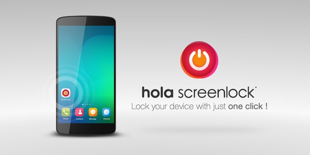 Hola Screen Lock 1.1. Скриншот 1