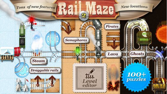 Rail Maze 2 4.5.5. Скриншот 1