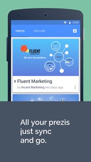 Prezi Viewer 2.36.0-13884. Скриншот 1