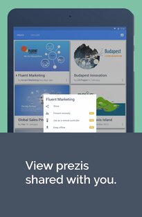Prezi Viewer 2.36.0-13884. Скриншот 15