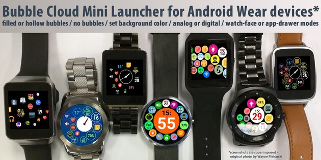 Bubble Cloud Wear + Виджеты 10.27. Скриншот 10