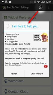 Bubble Cloud Wear + Виджеты 10.27. Скриншот 12