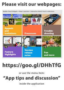 Bubble Cloud Wear + Виджеты 10.27. Скриншот 15