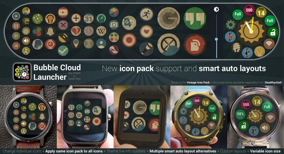 Bubble Cloud Wear + Виджеты 10.27. Скриншот 19