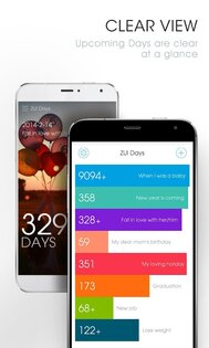 ZUI Days — Countdown Timer 1.0.0. Скриншот 2
