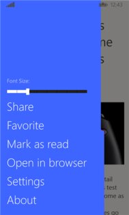 Fedora Reader. Скриншот 2