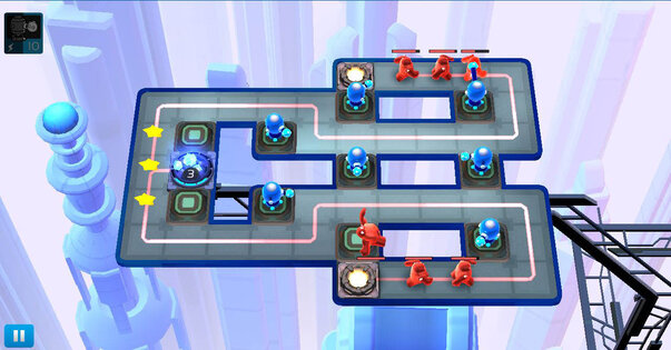 The Bot Squad: Puzzle Battles 1.9.0. Скриншот 1