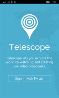 Telescope for Periscope. Скриншот 1