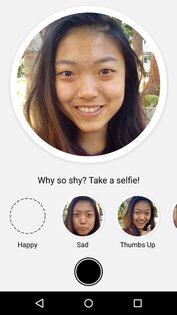 Selfied for Messenger. Скриншот 2