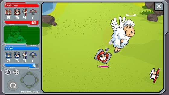Sheep War – боевые овцы онлайн 1.1.6. Скриншот 4