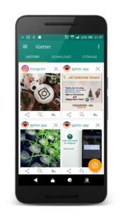 iGetter - сохранить фото из Инстаграм 4.3.100. Скриншот 2