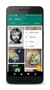 iGetter - сохранить фото из Инстаграм 4.3.100. Скриншот 5