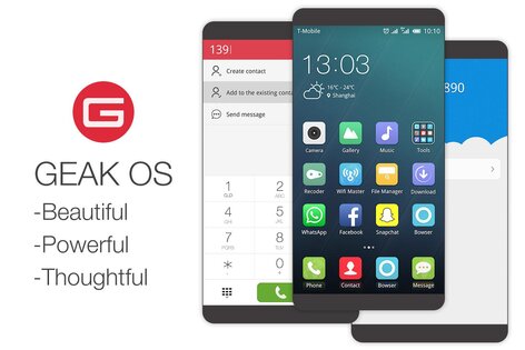 GEAK OS 1.0.15078. Скриншот 1