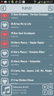 Music Player 2.1. Скриншот 3