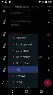 Onemp Music Player 2.2.6.1. Скриншот 4