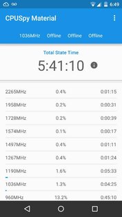 CPU Spy Material 3.0 beta 3. Скриншот 1