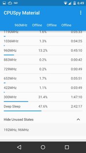 CPU Spy Material 3.0 beta 3. Скриншот 2