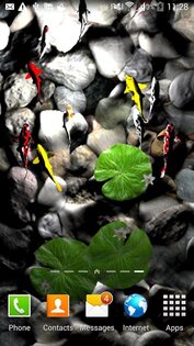 Ночной пруд Живые Обои 1.0. Скриншот 2