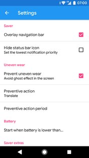 Pixel Battery Saver 3.2. Скриншот 3