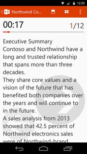 Office Remote for Android 1.2.0.0. Скриншот 2