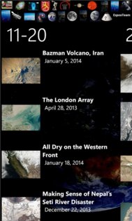 NASA Earth Observatory. Скриншот 1