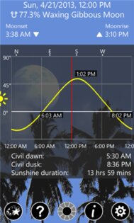 Moon 3D Free. Скриншот 3