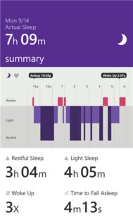 Microsoft Health. Скриншот 3