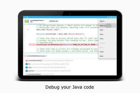 AIDE 3.2.210316. Скриншот 9