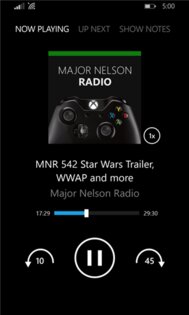 Pocket Casts. Скриншот 3