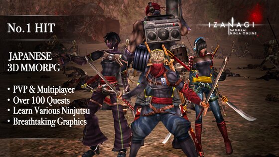 RPG IZANAGI ONLINE MMORPG 2.7.8. Скриншот 1