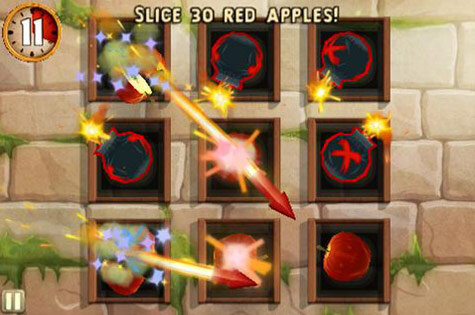 Fruit Ninja: Puss in Boots 1.0.4. Скриншот 2