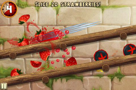 Fruit Ninja: Puss in Boots 1.0.4. Скриншот 3