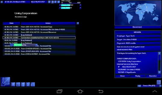 Uplink 1.0.7. Скриншот 6