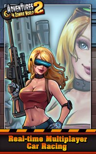 Zombie Car Racing 2 1.0.8. Скриншот 1