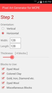Pixel Art for MCPE (DEMO) 1.01. Скриншот 2