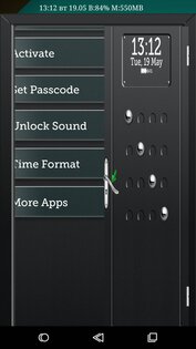 Дверь Блокировка экрана 1.0. Скриншот 1