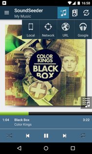 SoundSeeder – совместное прослушивание 2.7.1. Скриншот 12