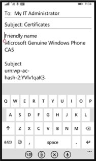 Сертификаты. Скриншот 3