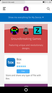 Firefox OS developer preview. Скриншот 1