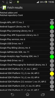 SDK manager 1.1. Скриншот 2