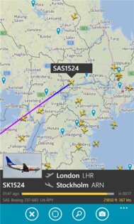 Flightradar24 3.0.3. Скриншот 4