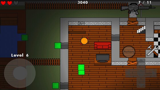 Zombie Cubes 3.0.5. Скриншот 2