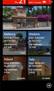 Travel Mate 1.0.3. Скриншот 2