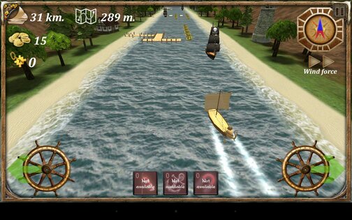 Turbo River Racing Ship 3D 1.0. Скриншот 2