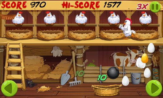 Angry Chicken Egg Madness! 4.27.8. Скриншот 1