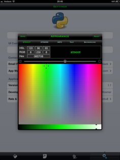 Python 2.7 for iOS. Скриншот 4